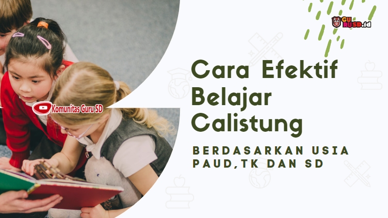 Cara Efektif Menghadapi Tantangan Tk Dan Sd Panduan Lengkap Untuk Orang Tua Dan Pendidik