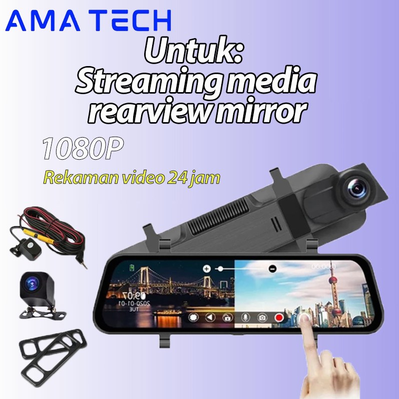 Panduan Lengkap Dan Rekomendasi Rv Mirror Dashcam Dengan Kamera Belakang Untuk Keamanan Berkendara