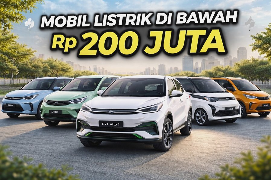 Rekomendasi Mobil Listrik 200 Juta Untuk Driver Ojol Analisis Pilihan Dan Efisiensi Operasional
